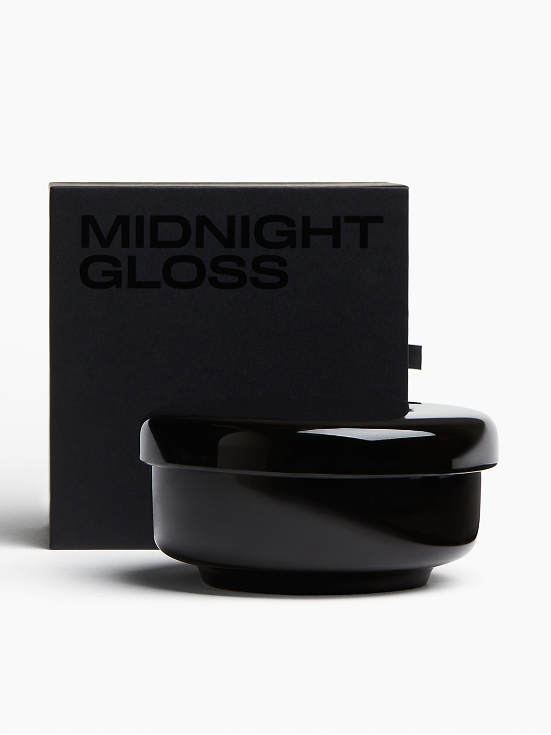 

H&M Black Scented Candle In A Ceramic Holder