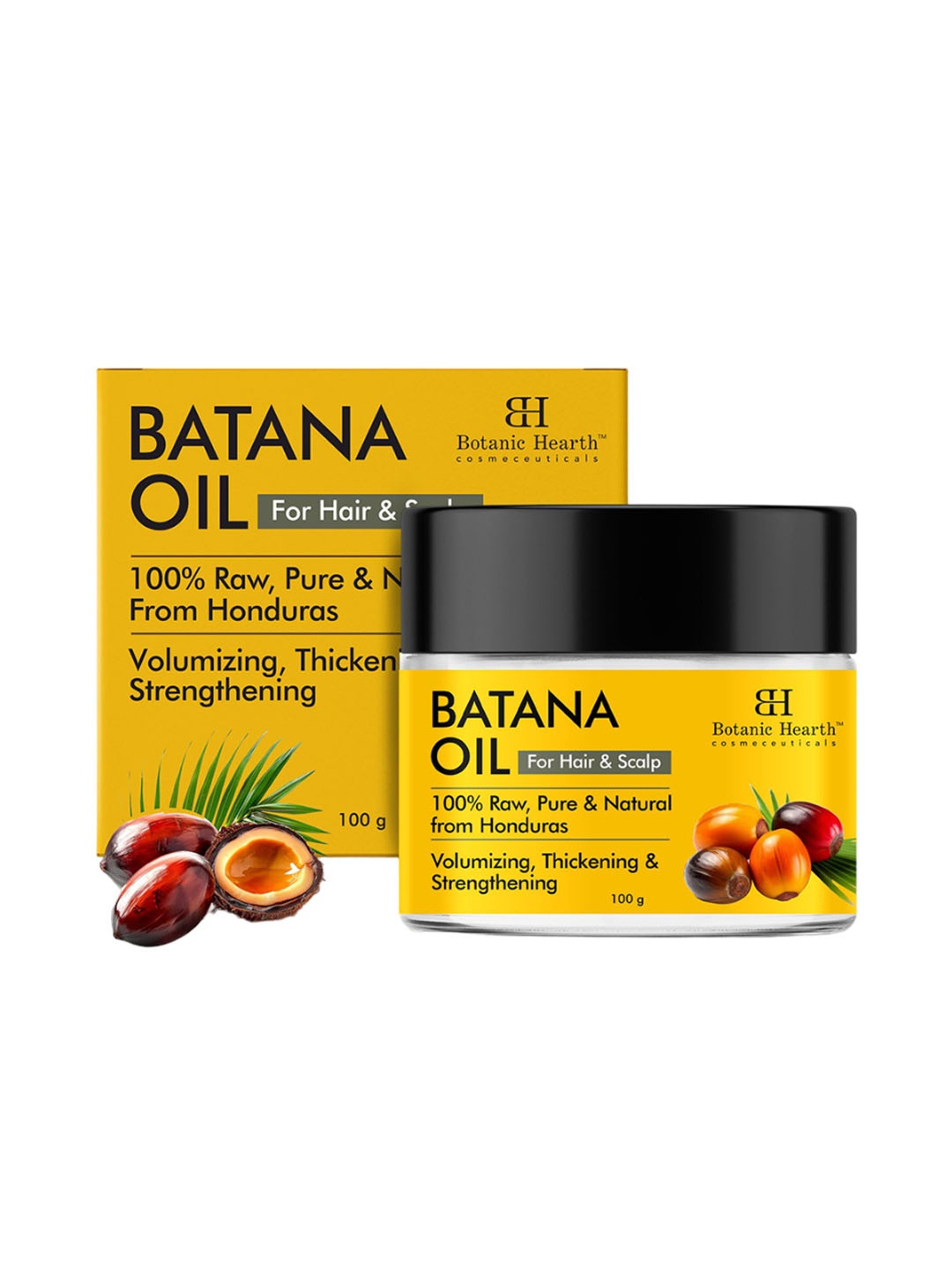 

Botanic Hearth Batana Oil For Hair Growth - 100 gm, Yellow