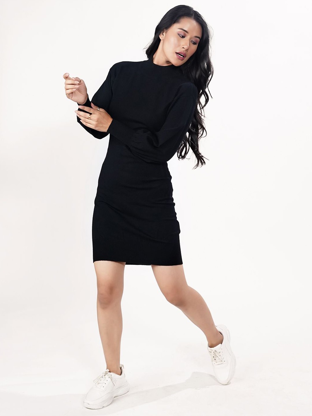 

Zink London T-shirt Dress, Black