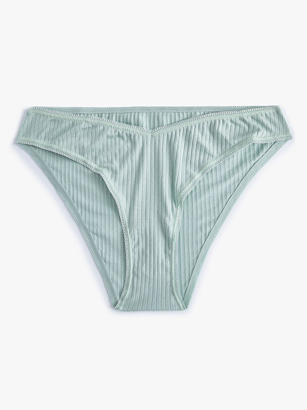 

Koton Mid Rise Basic Briefs 8684287905986, Green