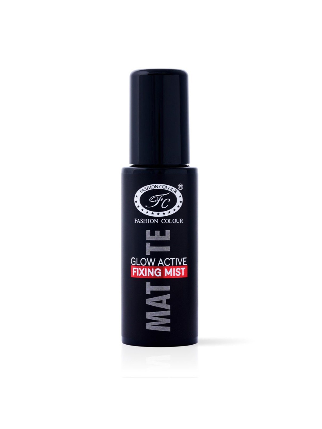 

Fashion Colour Long Lasting Matte Glow Active Makeup Fixing Mist 80ml - MF08, Black