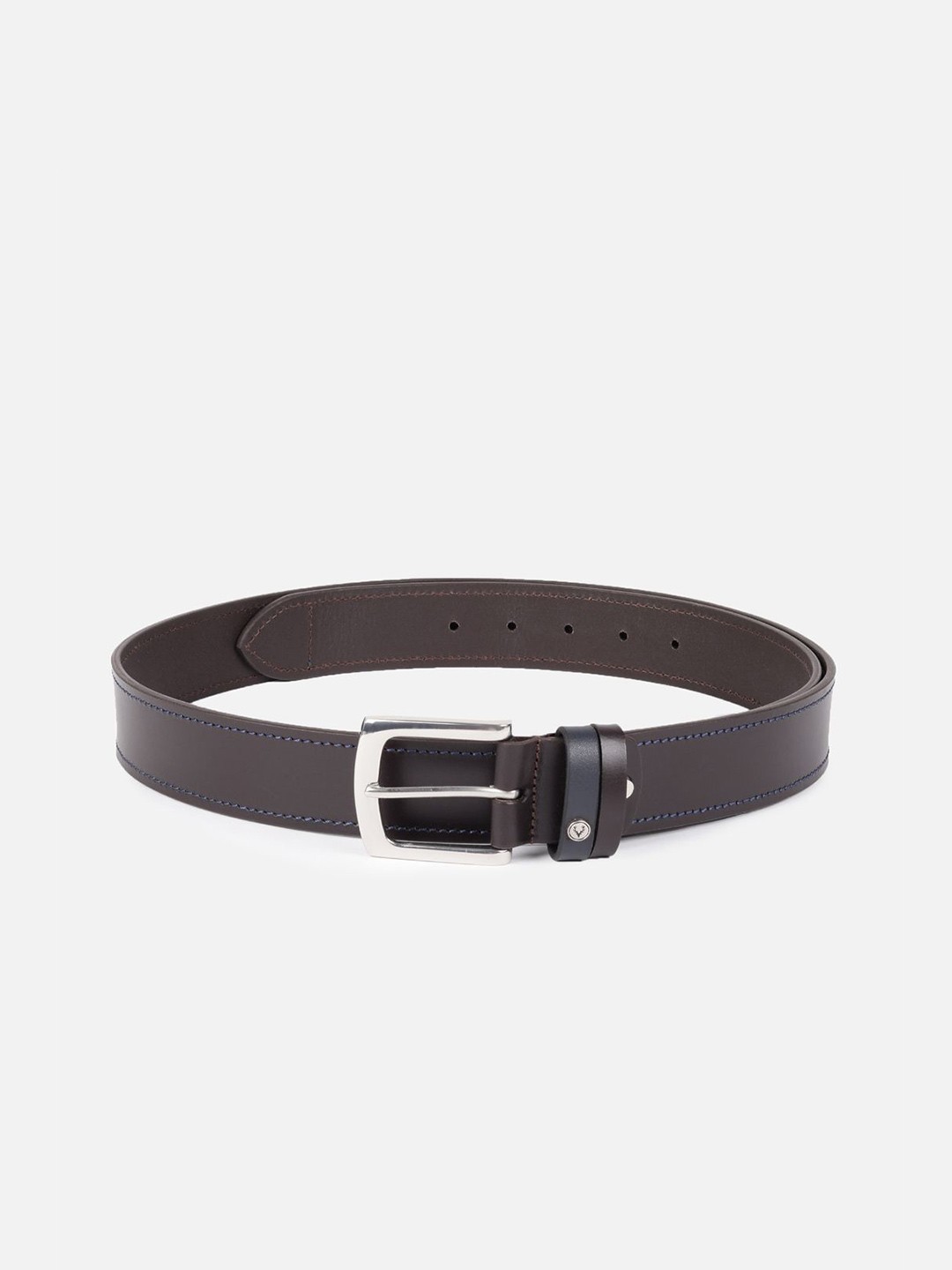 

Allen Solly Men Leather Formal Belt, Brown