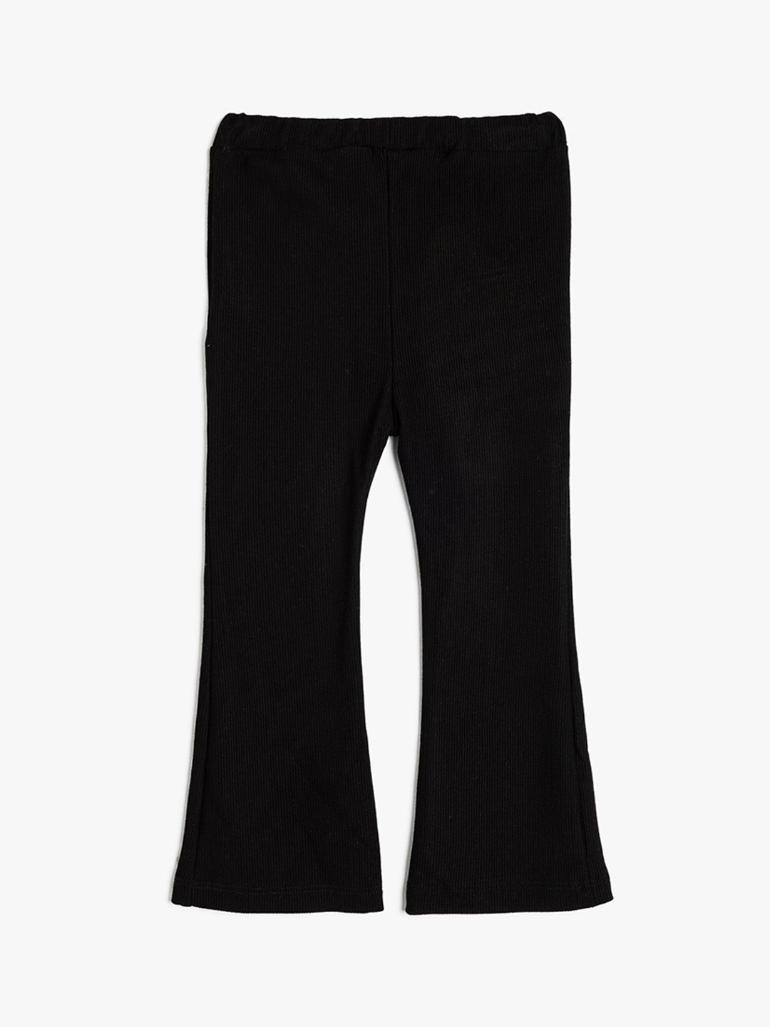 

Koton Girls Mid Rise Trousers, Black