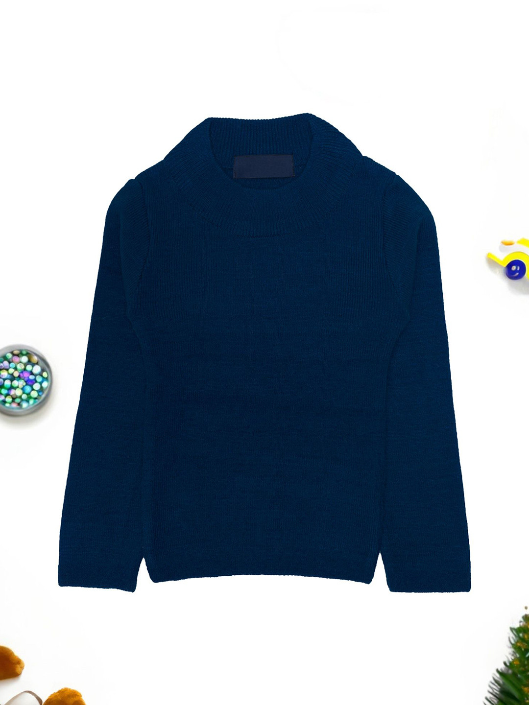

CHKOKKO Boys Woollen Pullover, Blue