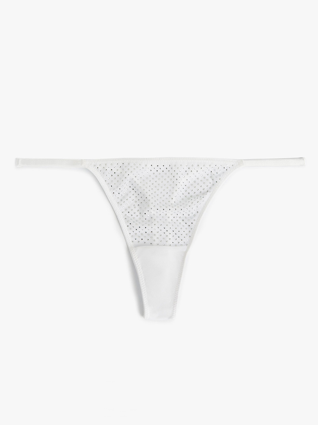 

Koton Low-Rise Thong Briefs 8684286430120, White