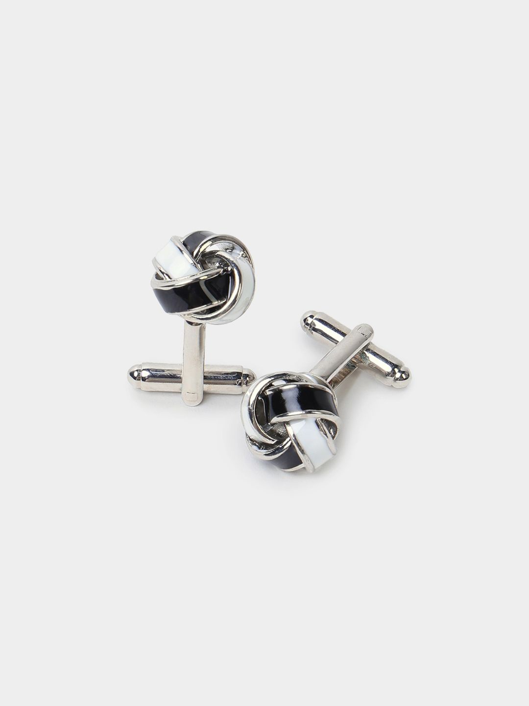 

THE BEAR HOUSE Contemporary Cufflink, Silver