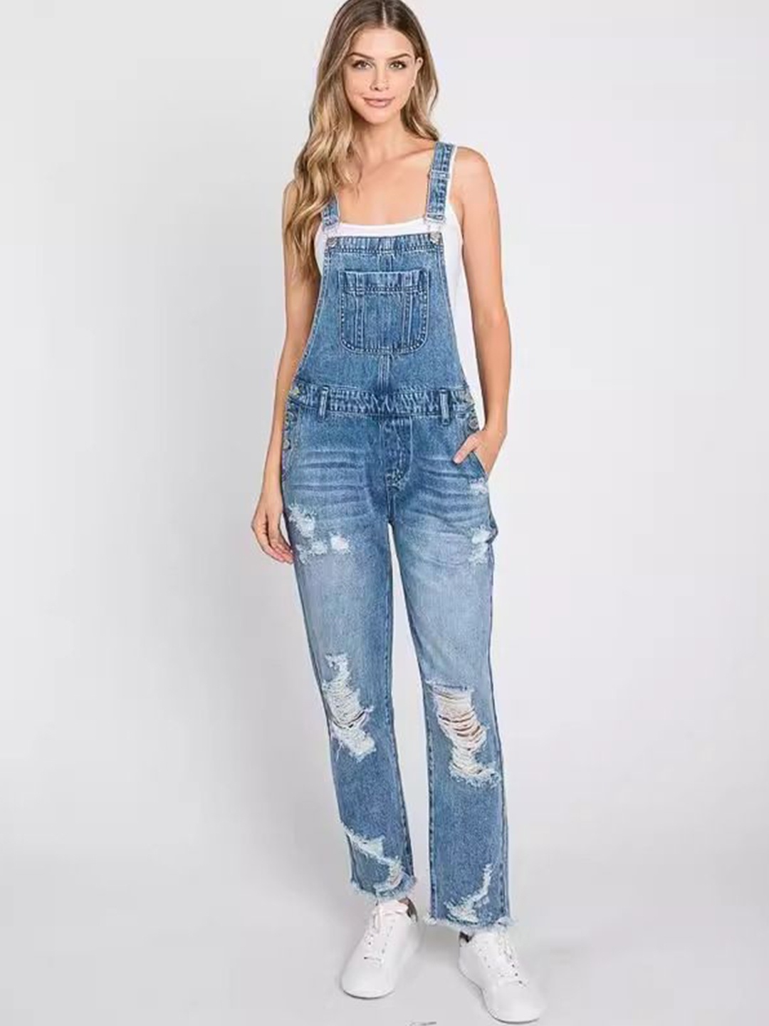 

StyleCast Basic Jumpsuit, Blue
