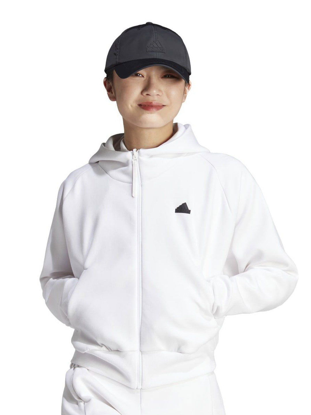 

ADIDAS Women Hooded jacket, White
