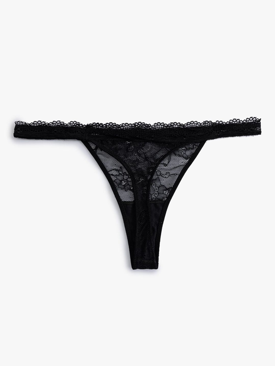 

Koton Striped Hipster Briefs 8684288696074, Black
