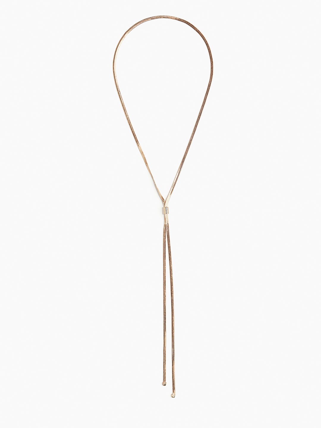 

H&M Lariat Necklace, Gold