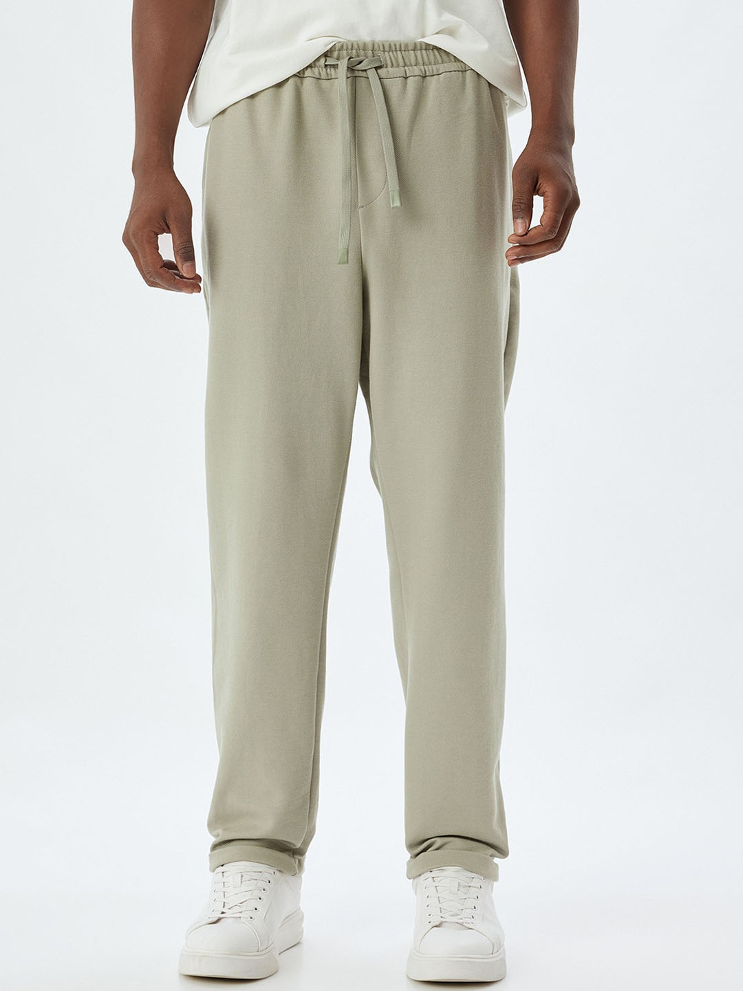 

Koton Men Slim Fit Trousers, Yellow