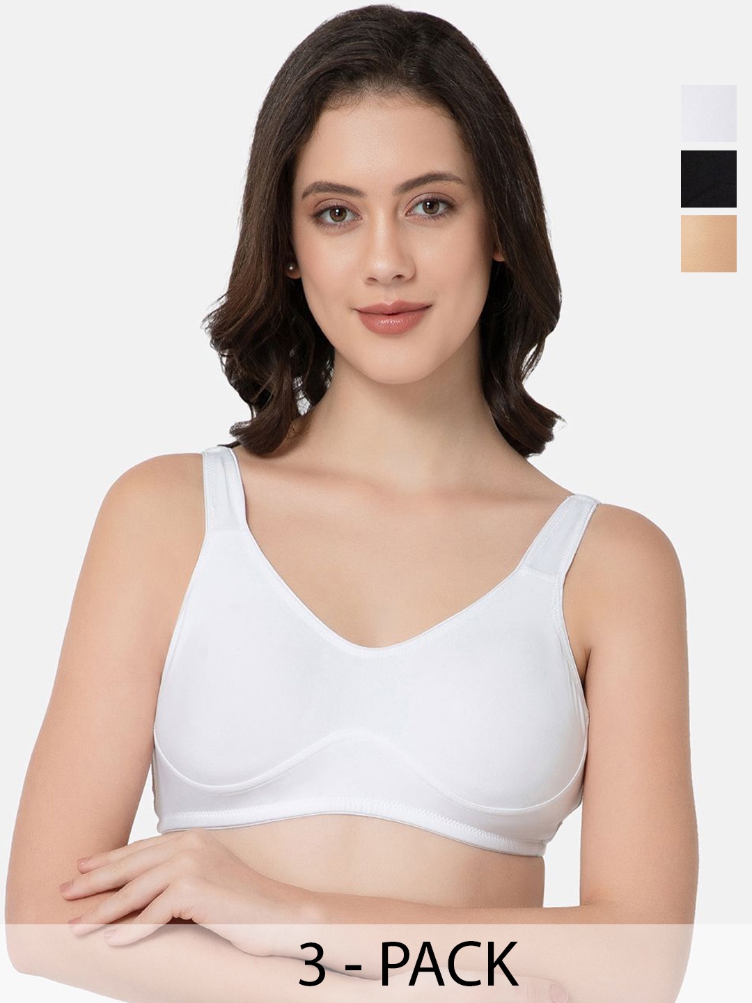 

Lady Lyka Bra Full Coverage, White