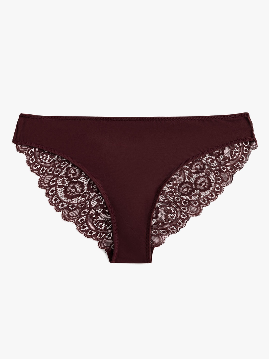 

Koton Mid Rise Basic Briefs 5WLK30006MK, Brown