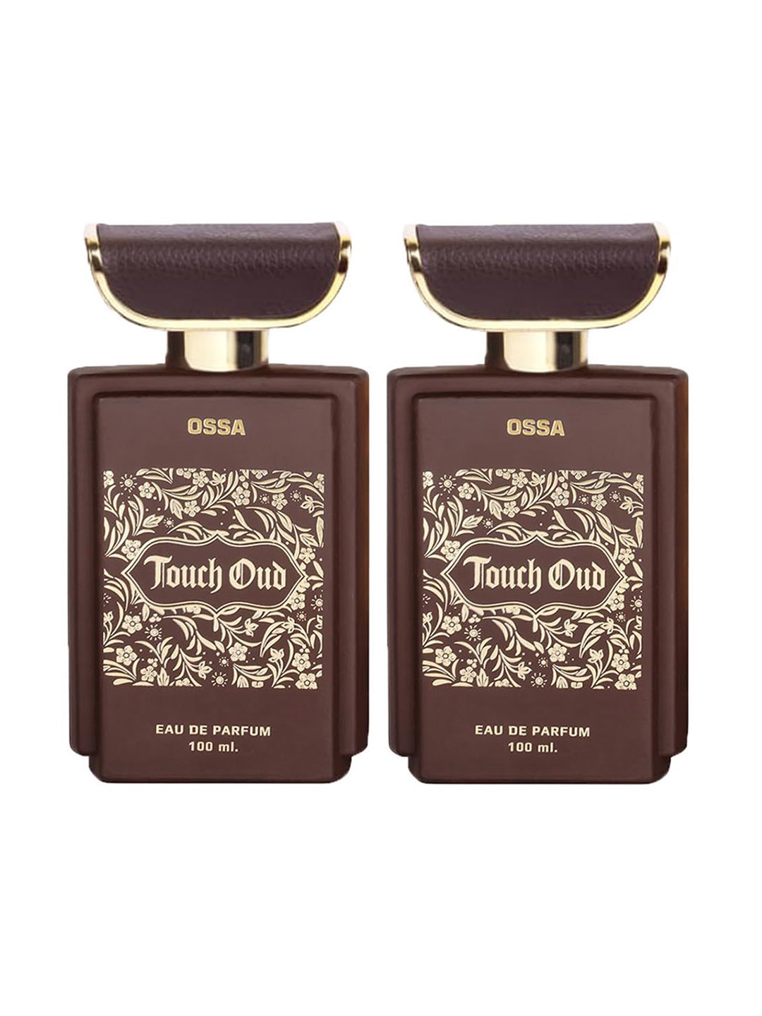 

Ossa Set Of 2 Touch Oud Long Lasting Eau De Parfum - 100 ml Each, Brown