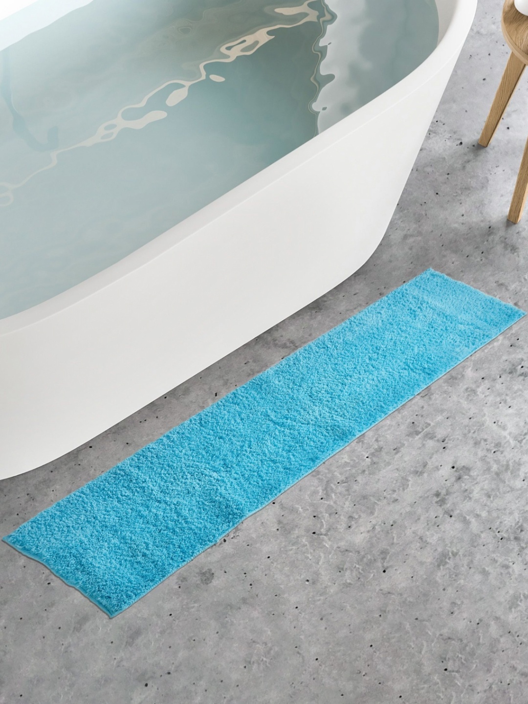 

Home Centre Fiesta Blue 350 GSM Anti-Slip Bath Rugs