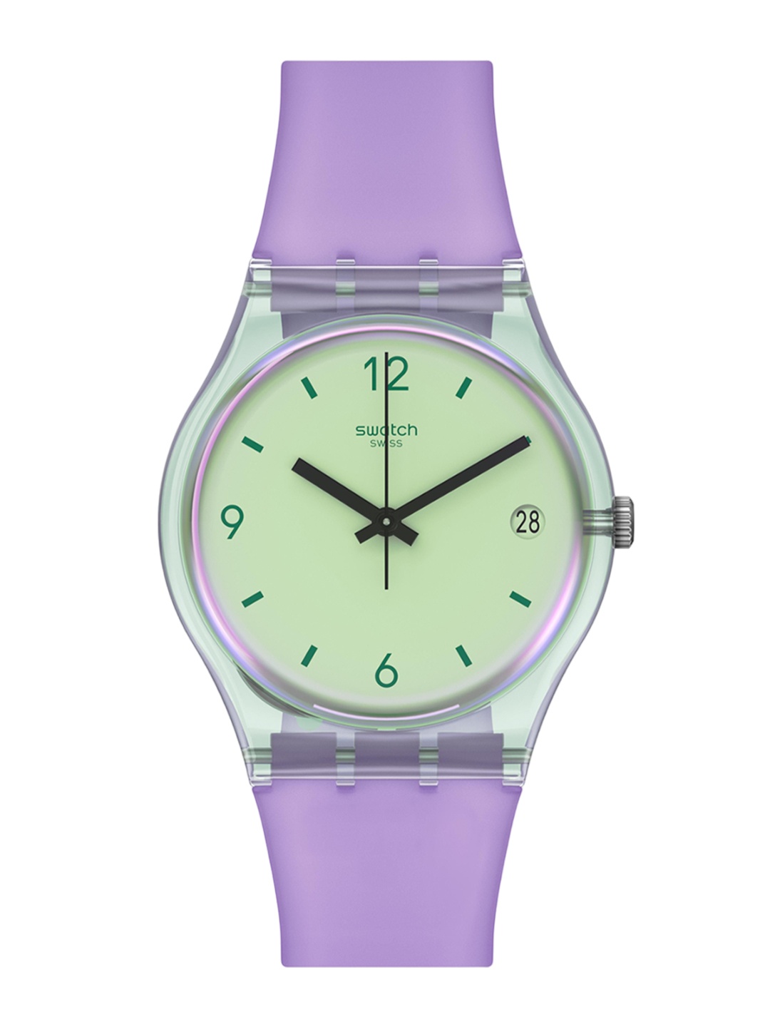 

Swatch Women Skeleton Dial & Straps Analogue Watch SO28G401_SWATCHWATCH, Purple