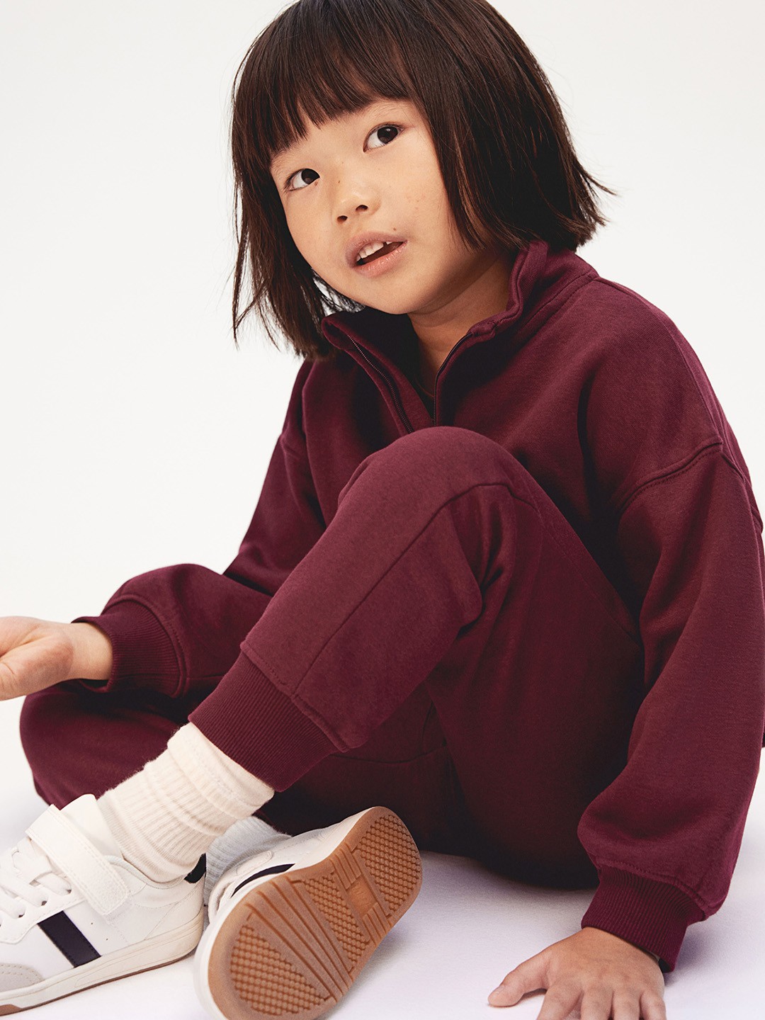 

H&M Boys 2-Piece Sweatshirt Set, Red