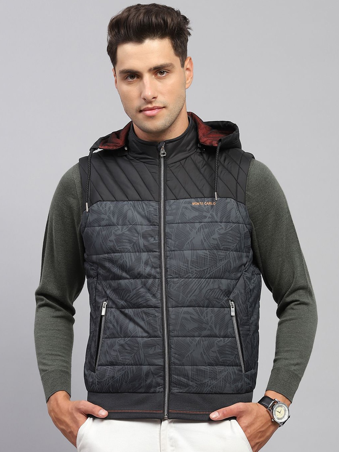 

Monte Carlo Men Puffer Jacket, Black