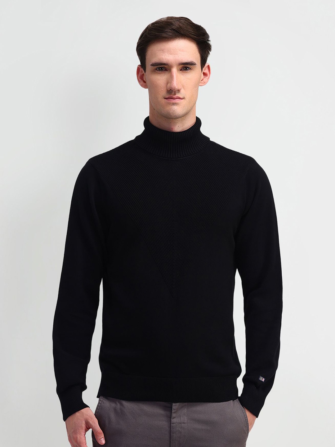 

Arrow Sport Men Sweaters Cotton Pullover Sweaters, Black