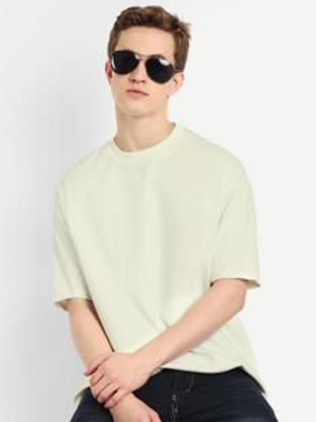 

BLURR Unisex Pure Cotton Pockets T-shirt, White