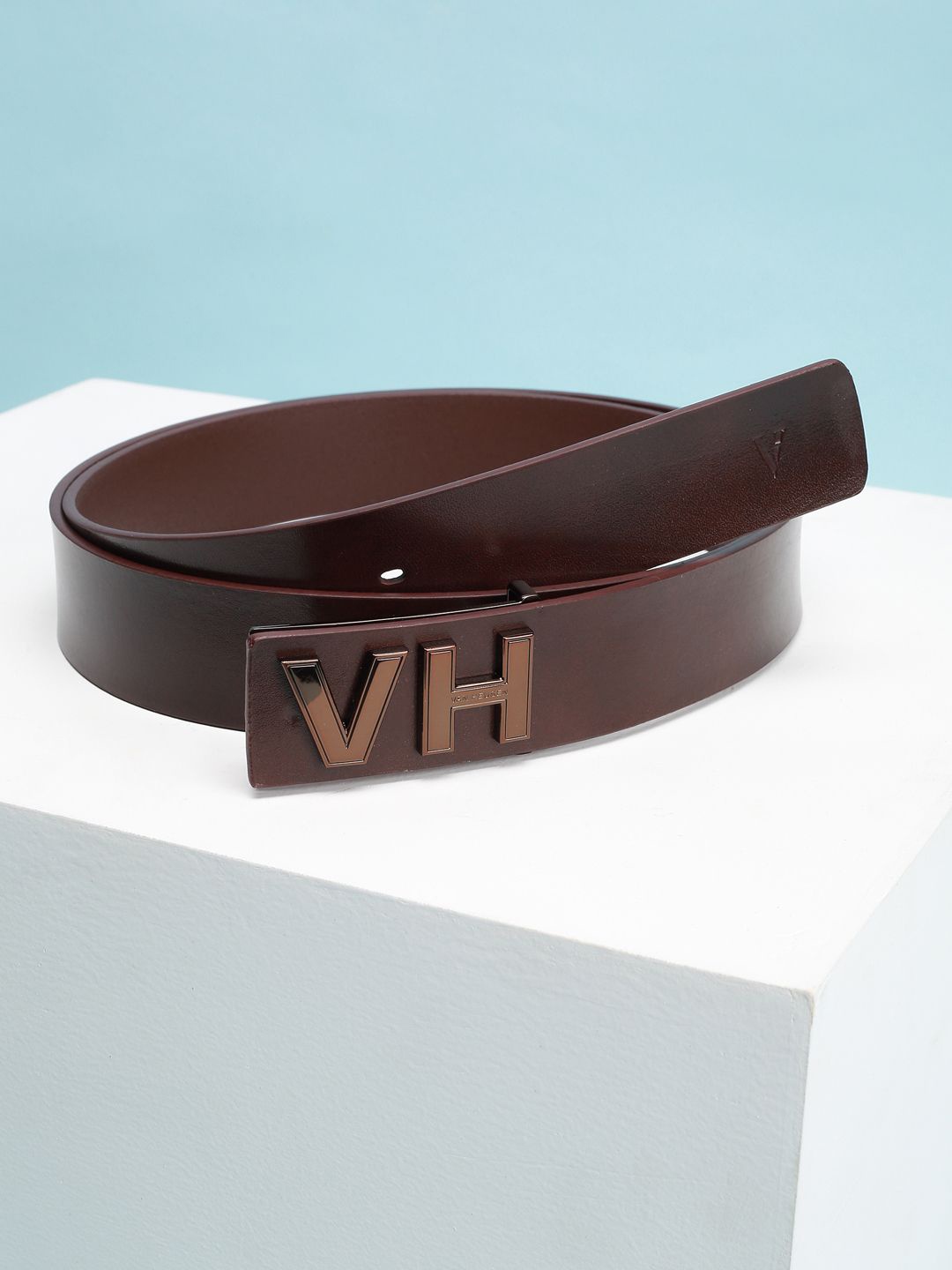 

Van Heusen Men Leather Formal Belt, Brown