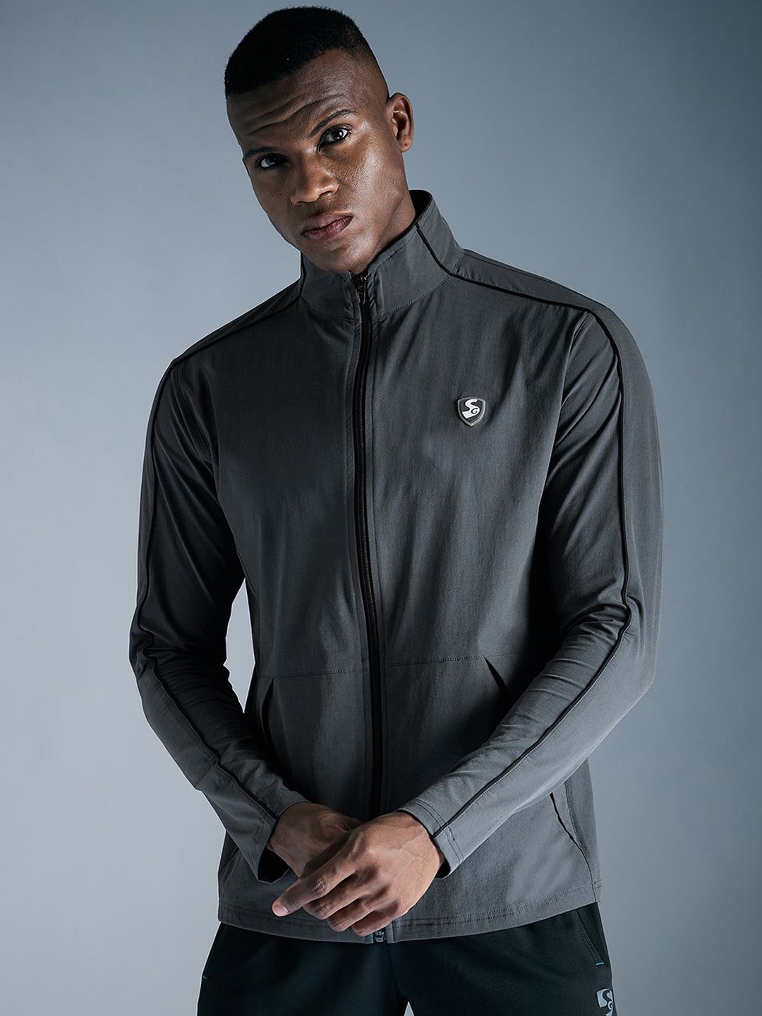 

SG Men Lightweight Sporty Jacket, Grey