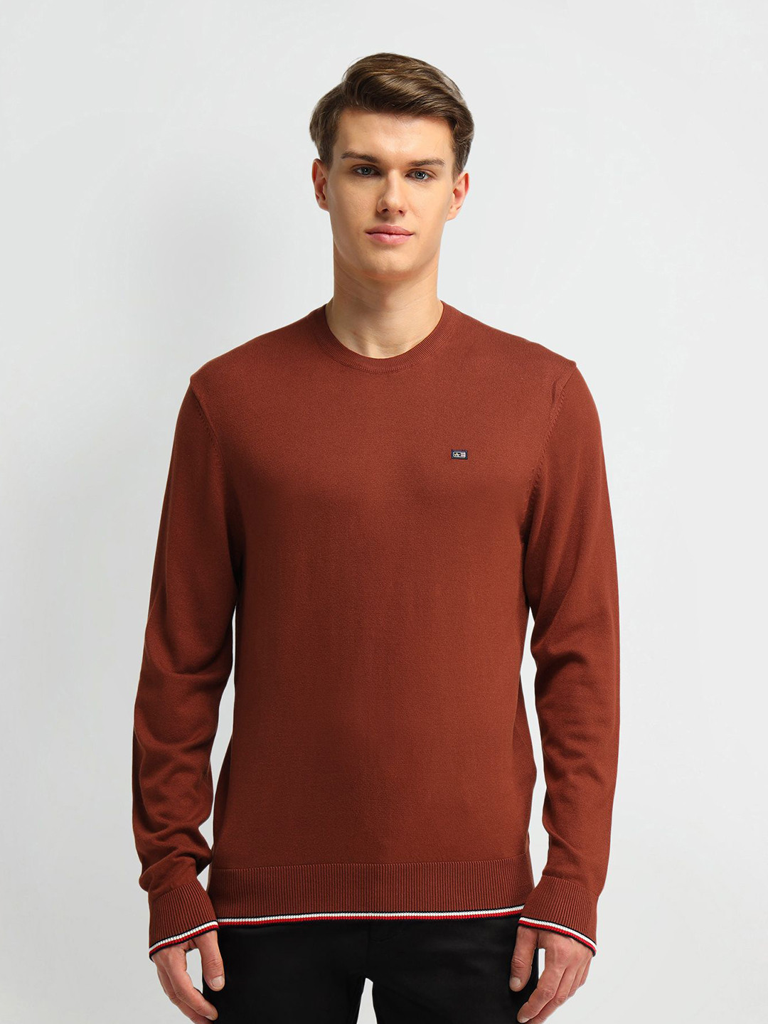 

Arrow Sport Men Winter Pullover, Rust