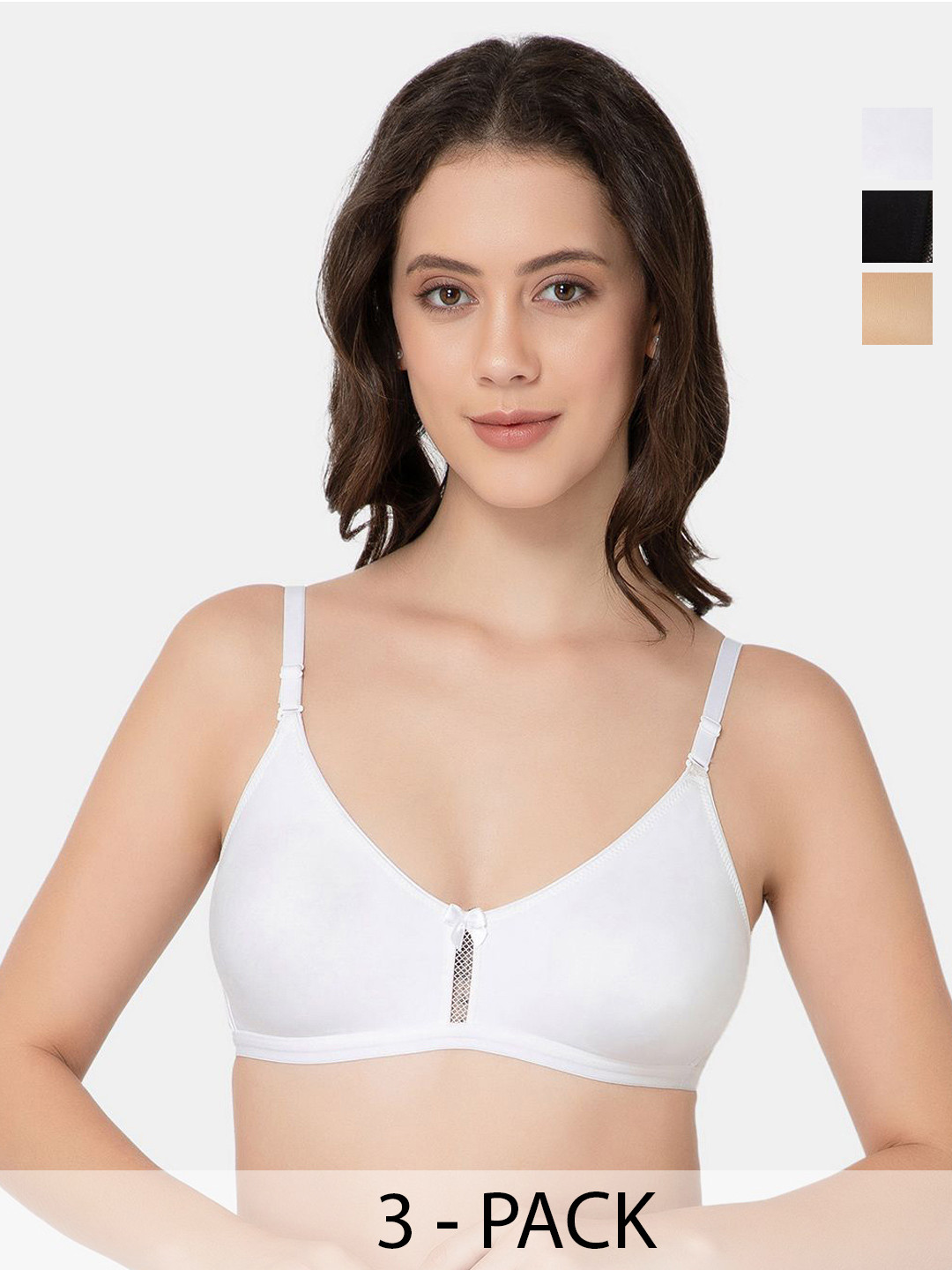 

Lady Lyka Bra Full Coverage, White