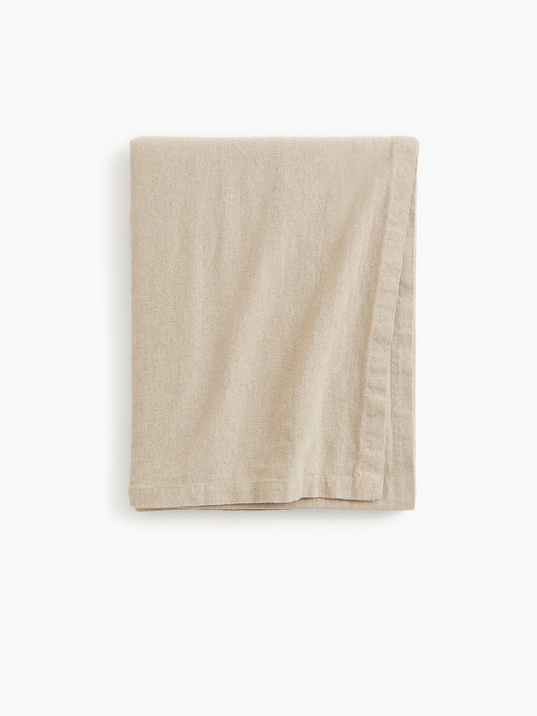 

H&M Beige Linen-Blend Tablecloth