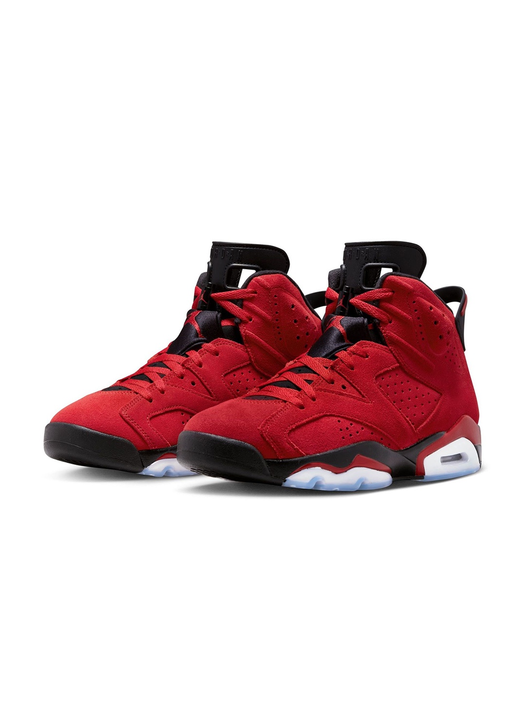 

Nike Jordan 6 Retro Men Textured Sneakers, Red