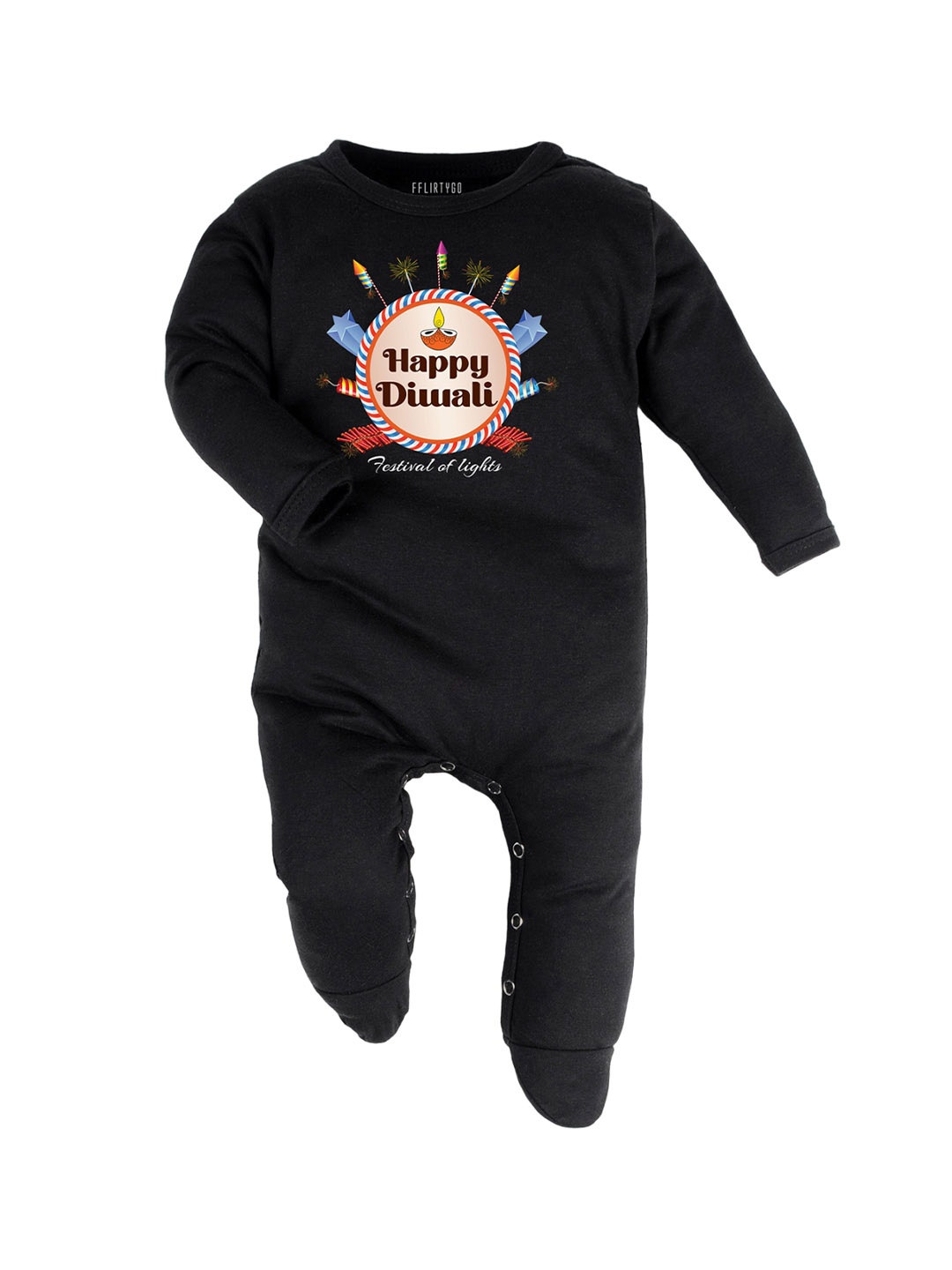

FFLIRTYGO kids Sleepsuit, Black