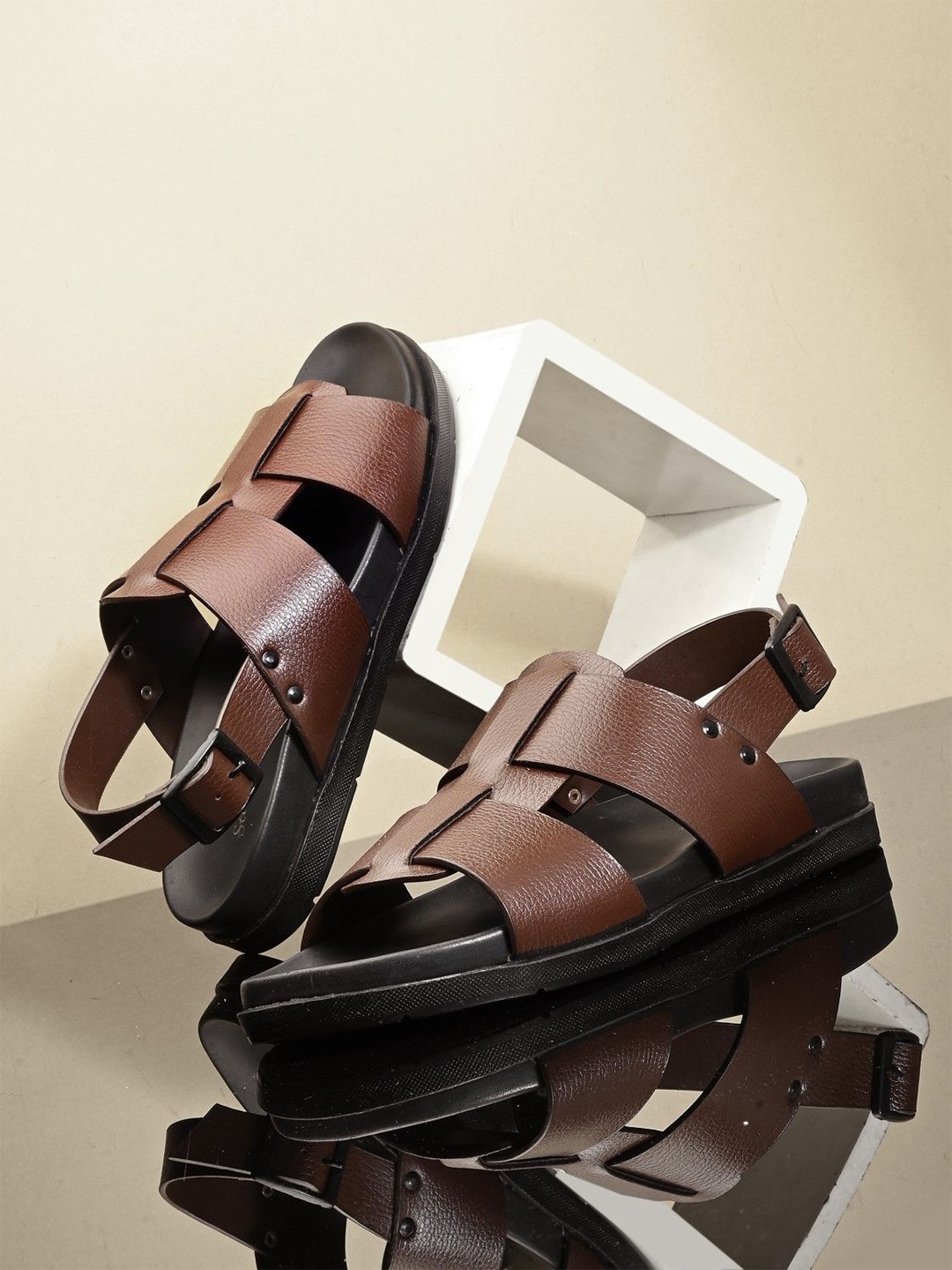 

San Frissco Men Comfort Sandals, Brown
