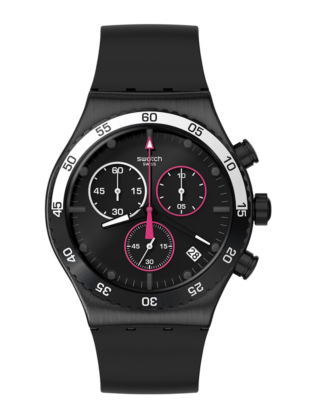 

Swatch Unisex Dial & Straps Analogue Watch YVB413_SWATCHWATCH, Black