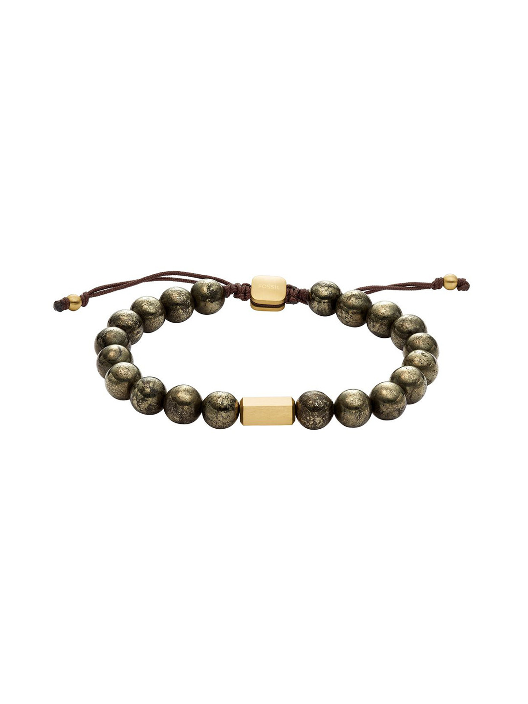 

Fossil Men Stainless Steel Wraparound Bracelet, Gold