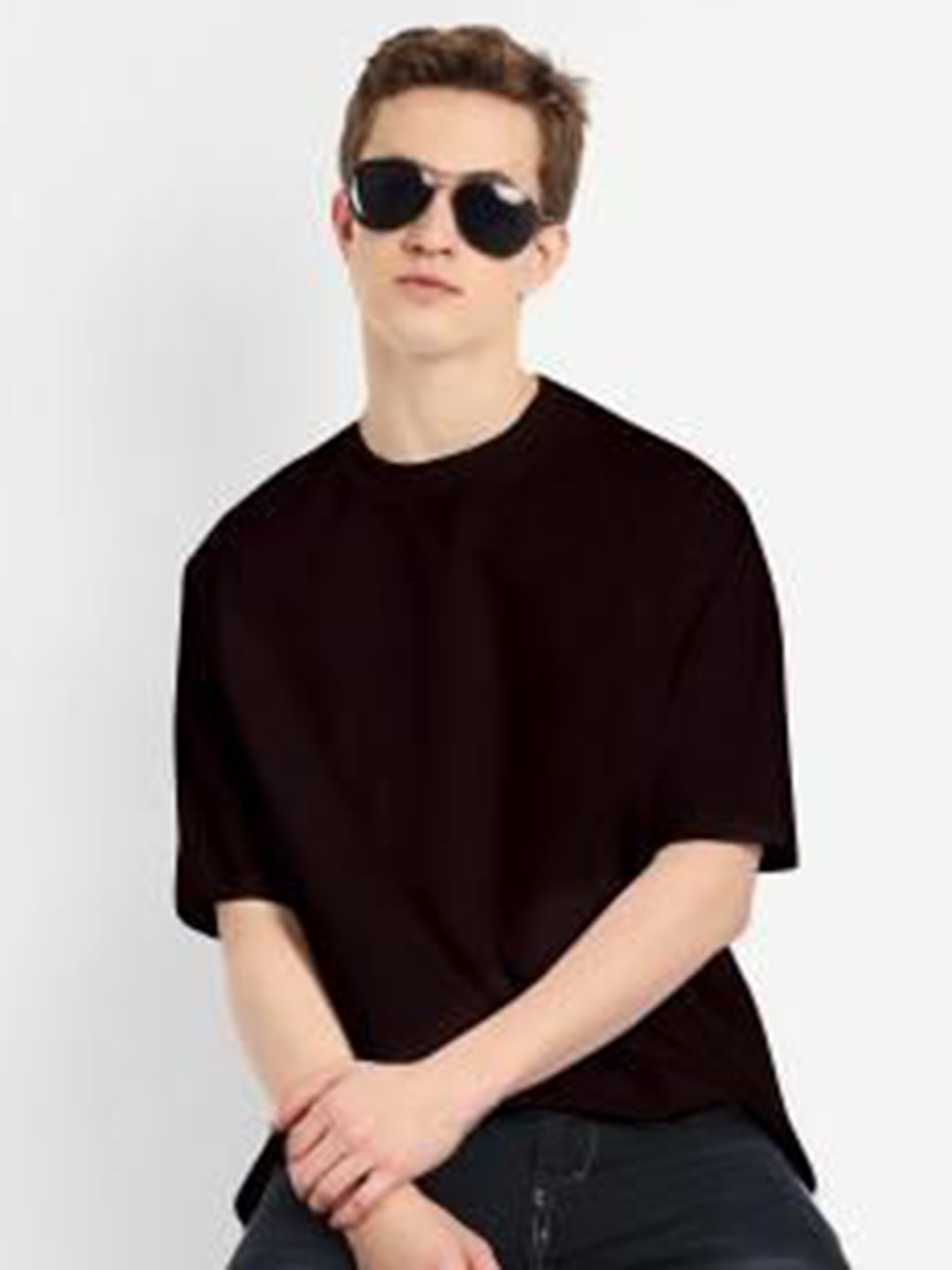 

BLURR Unisex Pure Cotton Pockets T-shirt, Black