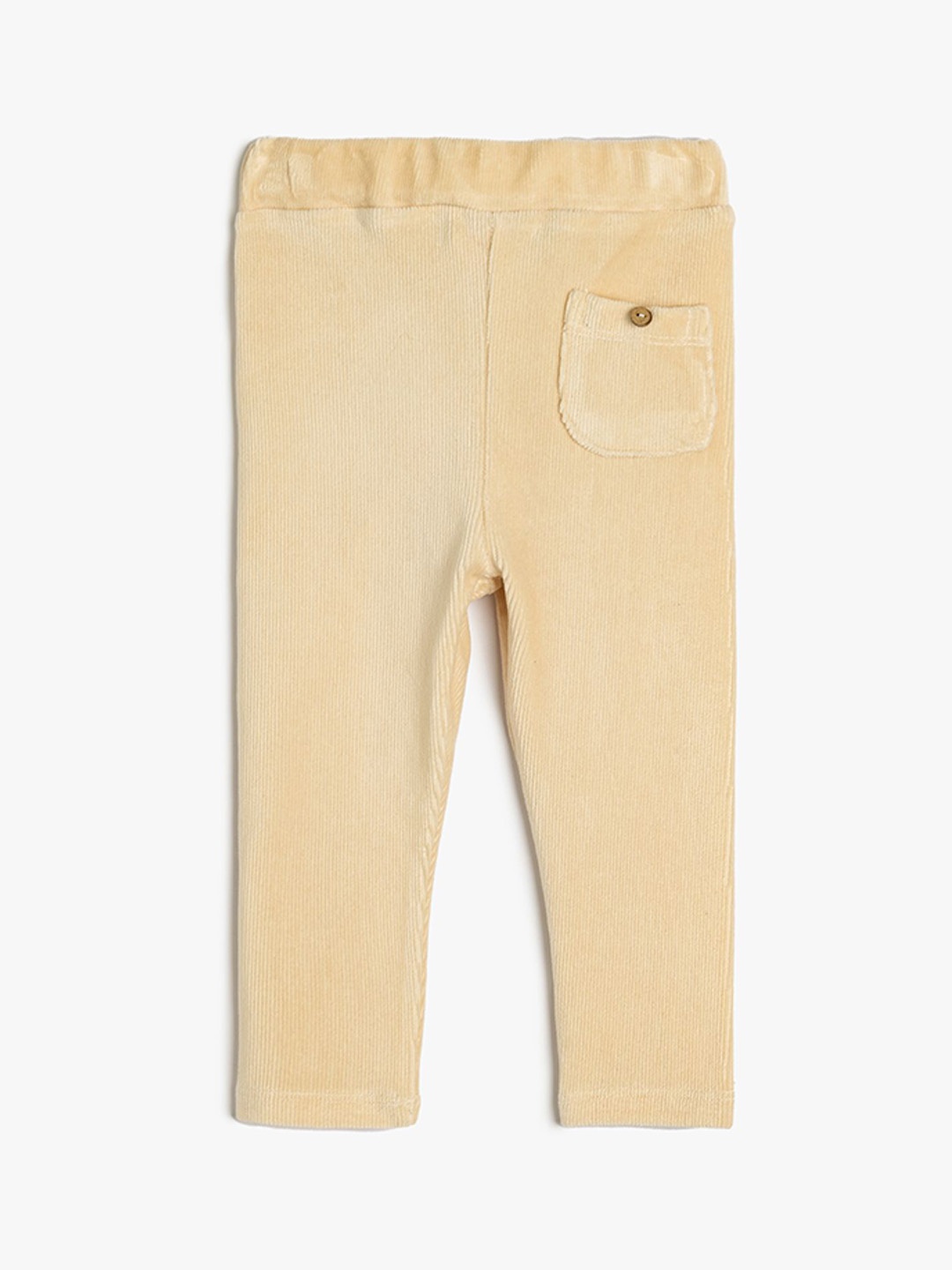 

Koton Infant Girls Mid-Rise Ankle-Length Leggings, Beige