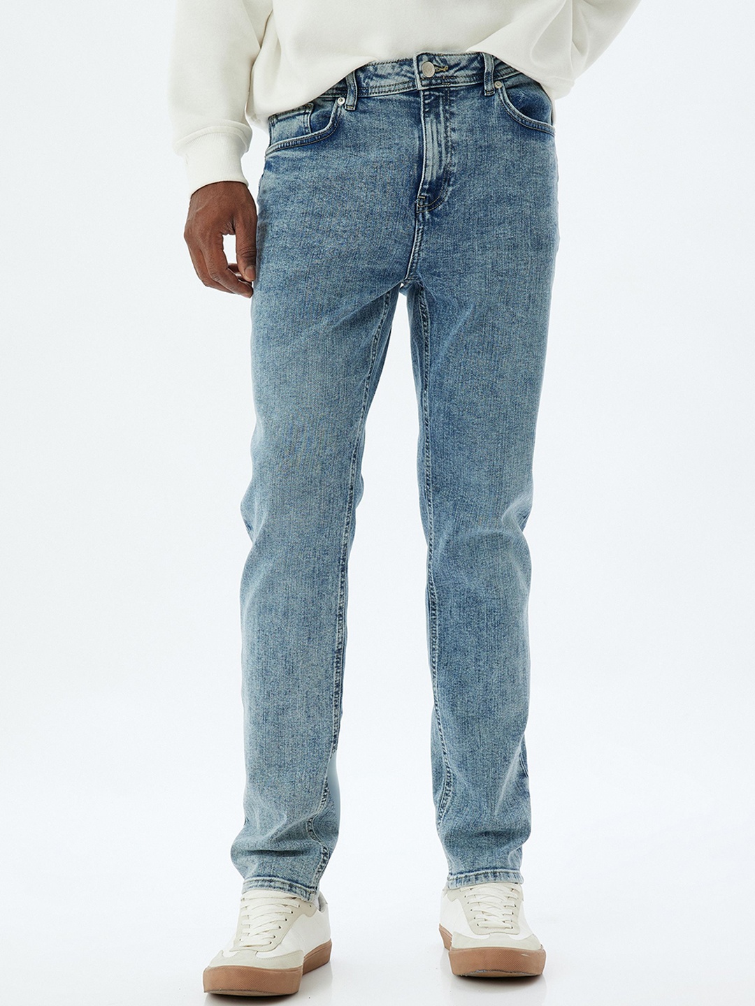 

Koton Men Trousers, Pink