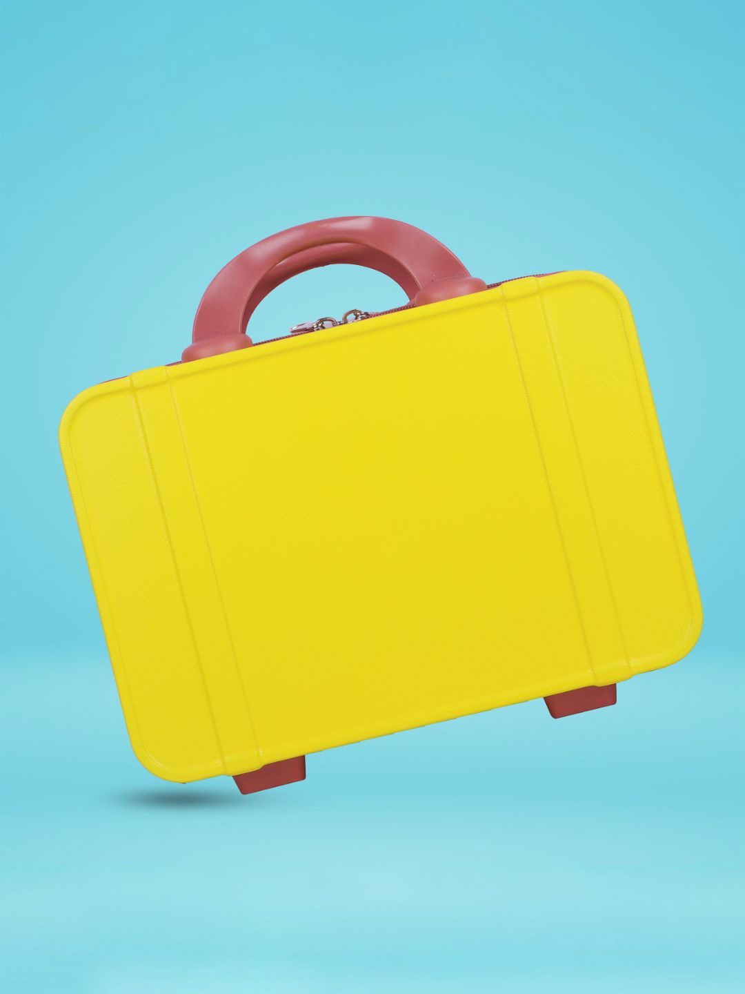 

Polo Class Textured Waterproof Vanity Bag Travel Accessory, Yellow