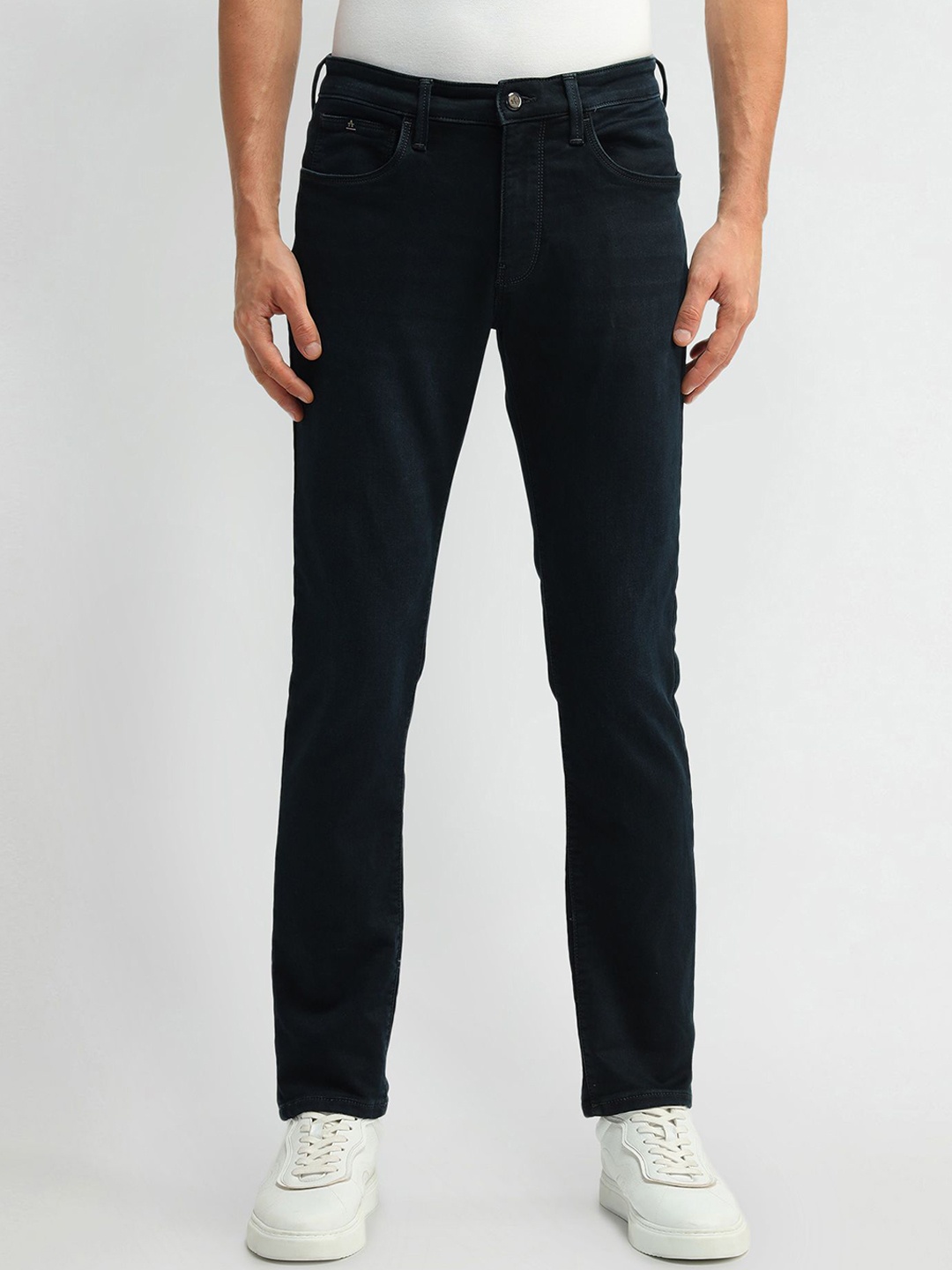 

Arrow Sport Men Cotton Regular Fit Stretchable Jeans, Black