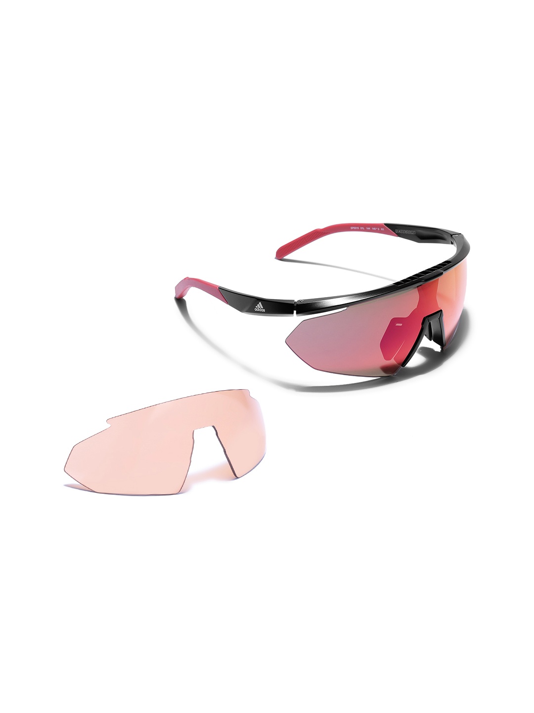 

ADIDAS Men Sports Sunglasses With UV Protected Lens SP0015, Red