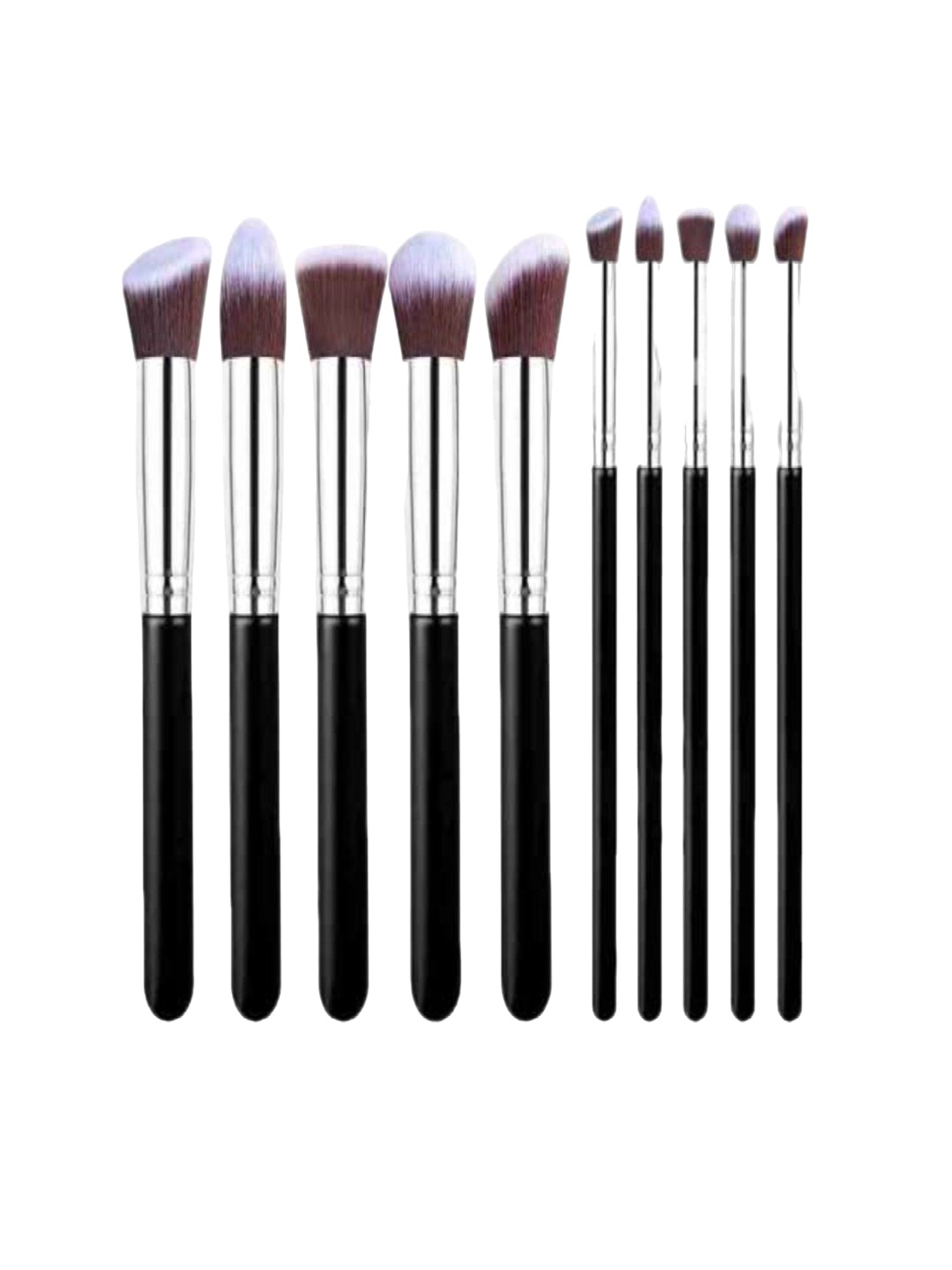 

DALUCI Set Of 13 Makeup Brush with Box, Silver
