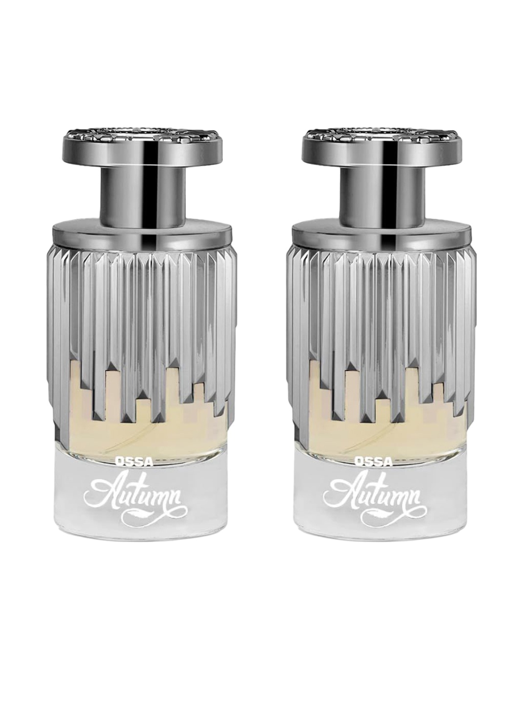 

Ossa Set Of 2 Autumn Long Lasting Eau De Parfum - 100 ml Each, Grey