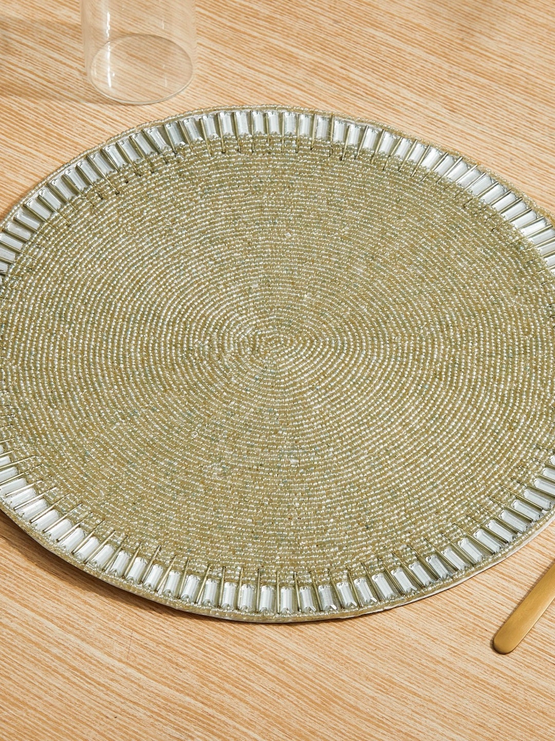 

Home Centre Drake Green Harvey Beaded Placemat