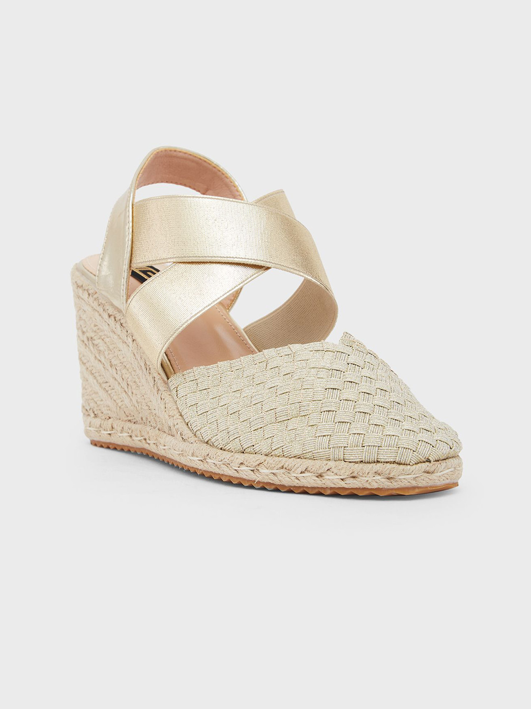 

Sole To Soul Women Wedge Sandals, Gold