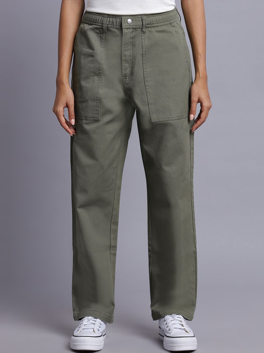 

Converse Unisex Go-To Harbor Pants, Olive