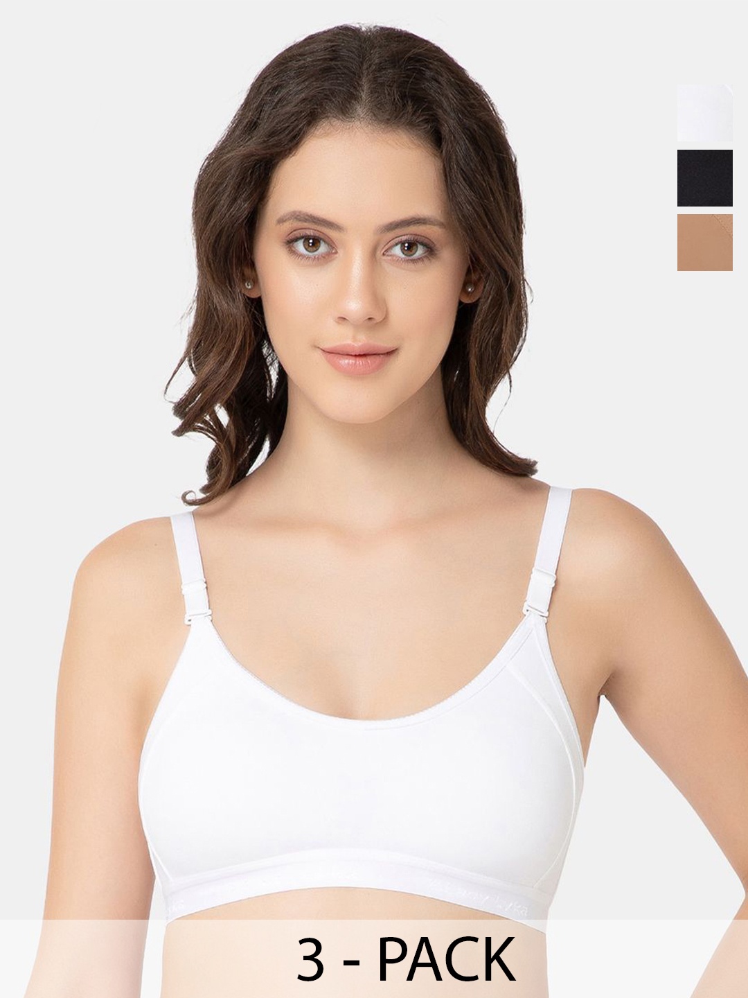 

Lady Lyka Bra Full Coverage, White