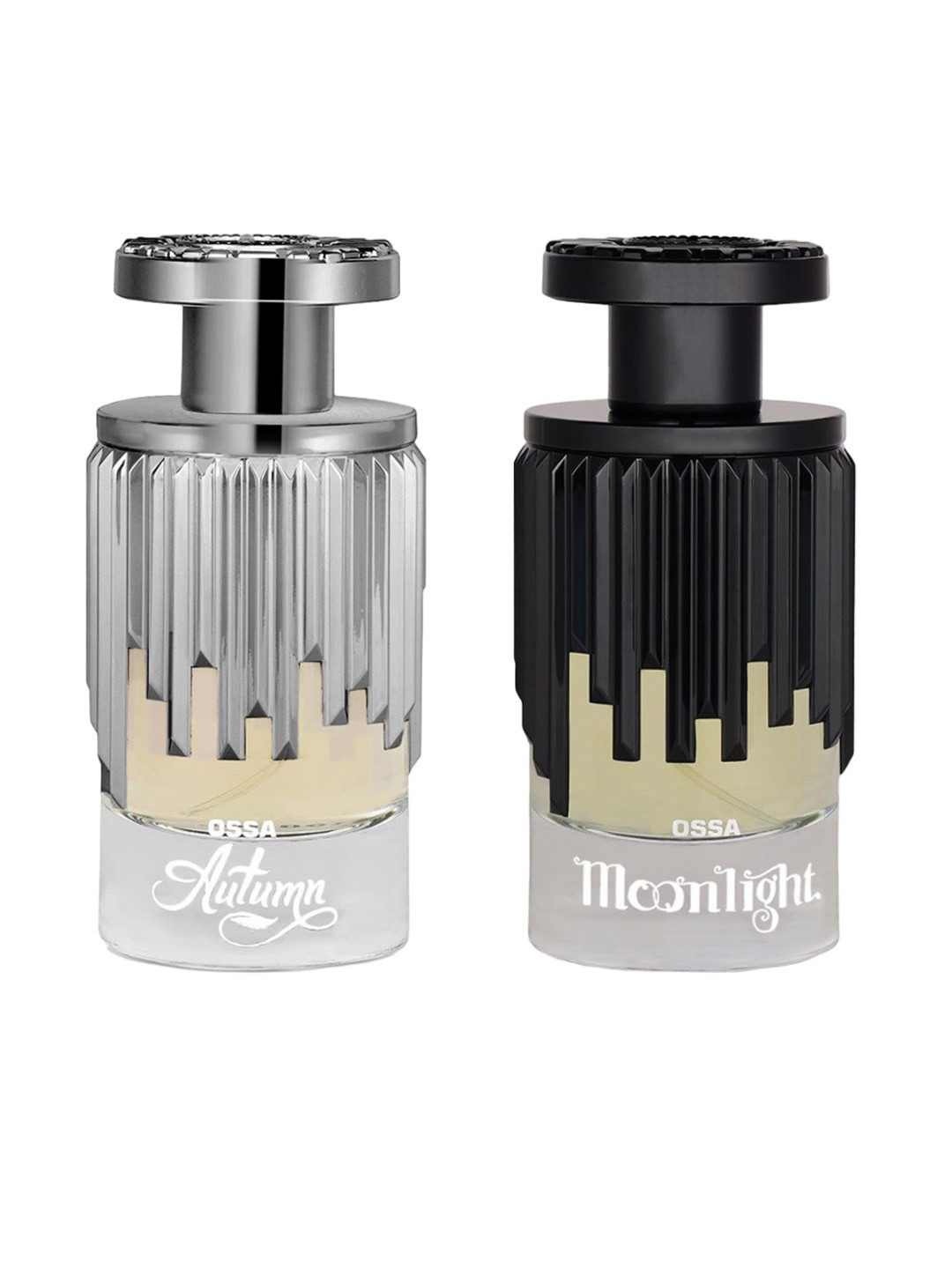 

Ossa Set Of 2 Moonlight & Autumn Long Lasting Eau de Parfum - 100 ml Each, Grey