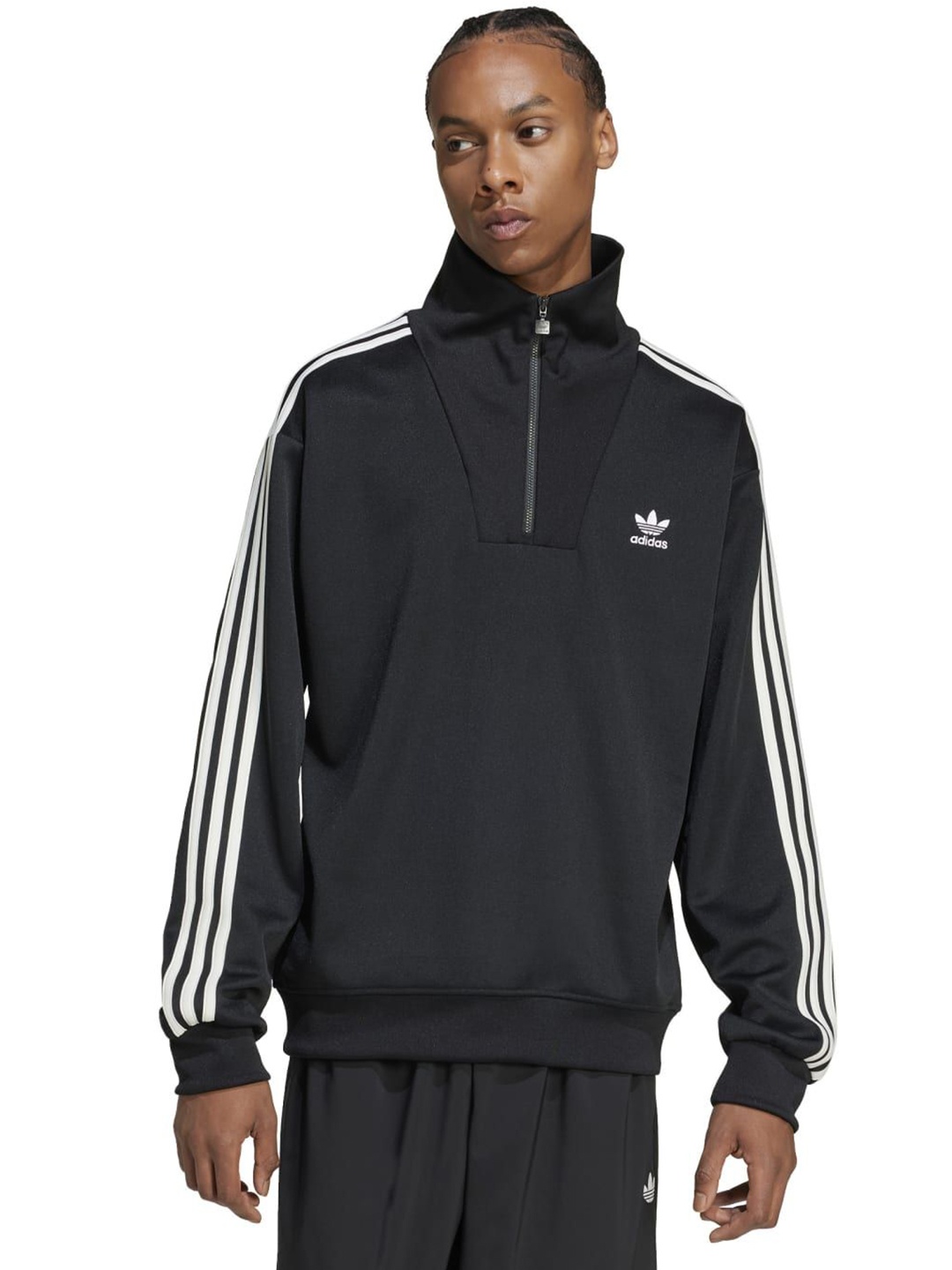 

ADIDAS Originals Men Hooded Applique T-shirt, Black