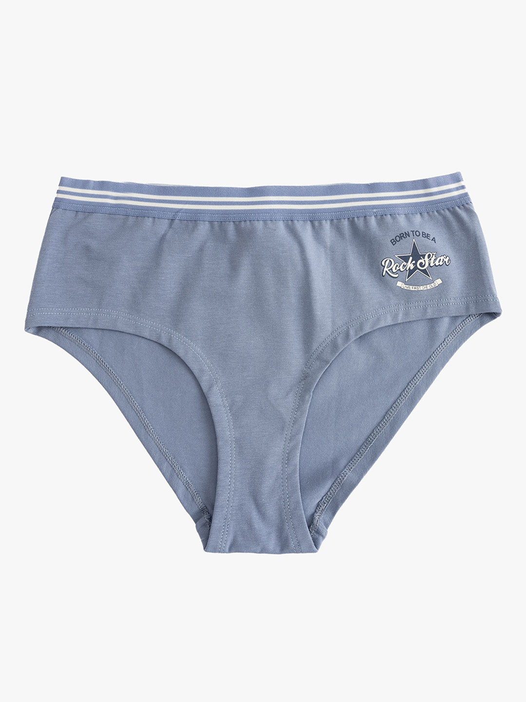 

Koton High-Rise Basic Briefs 8684289049695, Blue