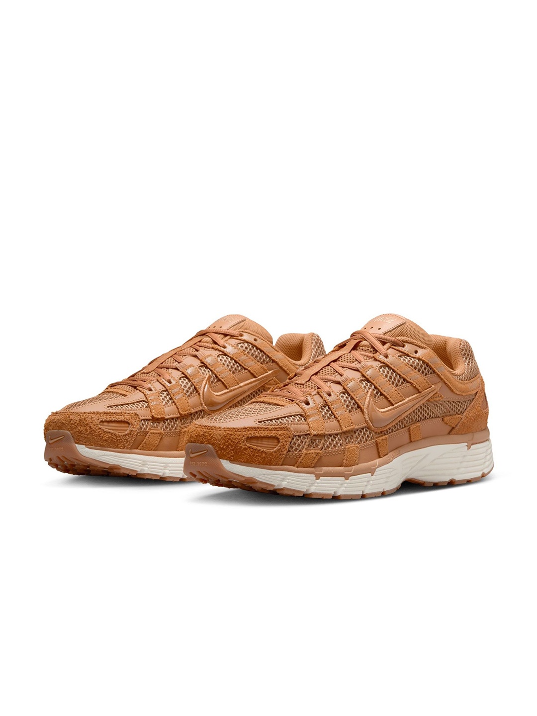 

Nike P-6000 SE Men Perforations Lace-Ups Leather Sneakers, Brown